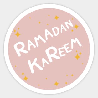 Ramadan Kareem Round Sticker - 01 Sticker